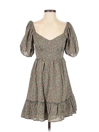 Pre-owned Altar'd State Casual Dress In Gray