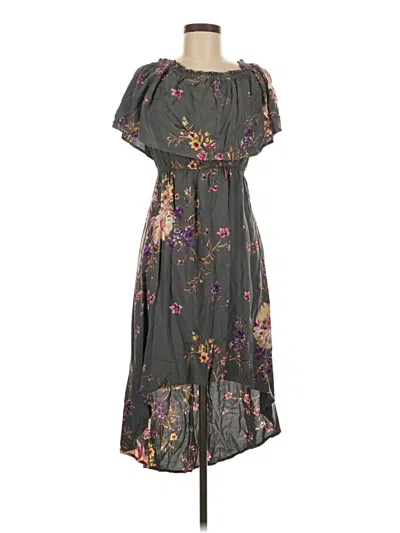 Pre-owned Altar'd State Casual Dress In Gray