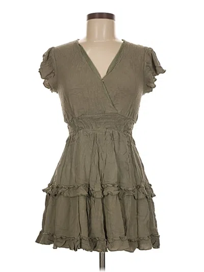 Pre-owned Altar'd State Casual Dress In Gray