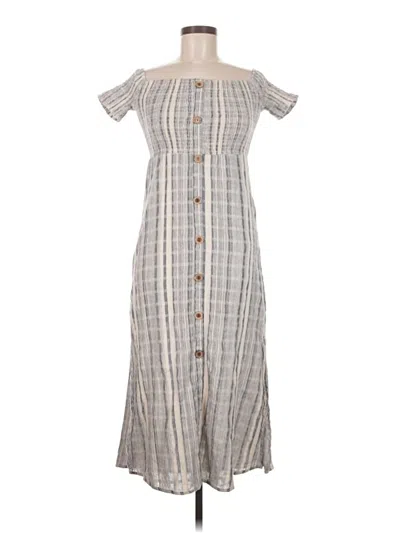 Pre-owned Altar'd State Casual Dress In Gray