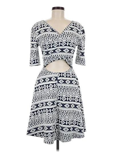 Pre-owned Altar'd State Casual Dress In Gray