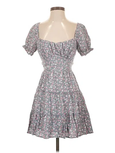 Pre-owned Altar'd State Casual Dress In Gray