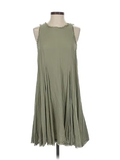 Pre-owned Altar'd State Casual Dress In Green