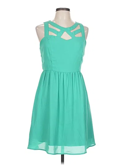 Pre-owned Altar'd State Casual Dress In Green