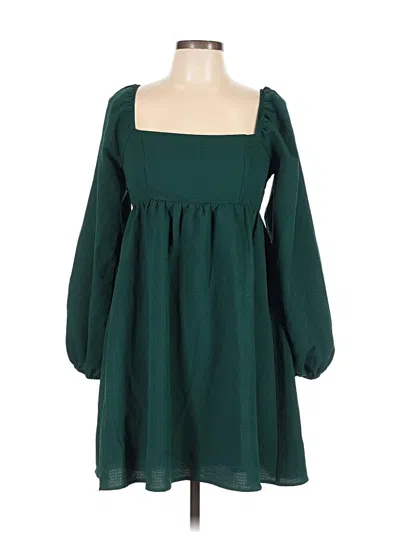 Pre-owned Altar'd State Casual Dress In Green