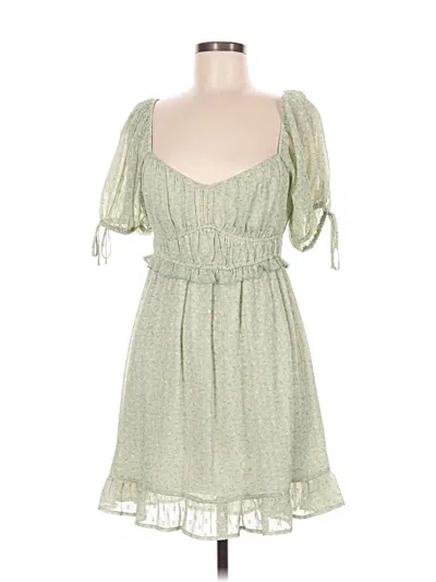 Pre-owned Altar'd State Casual Dress In Green