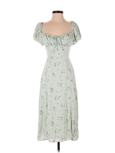 Pre-owned Altar'd State Casual Dress In Green