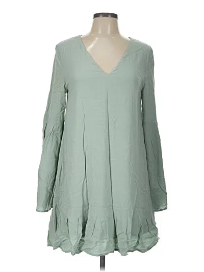 Pre-owned Altar'd State Casual Dress In Green