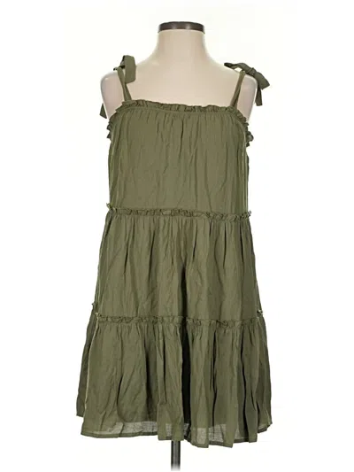 Pre-owned Altar'd State Casual Dress In Green