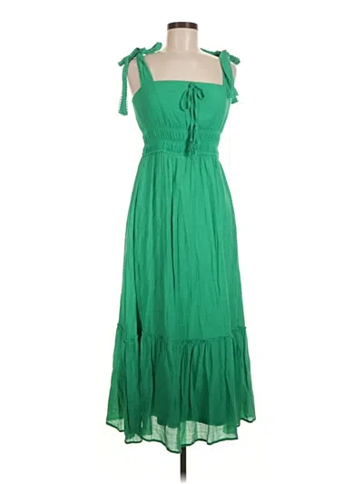 Pre-owned Altar'd State Casual Dress In Green