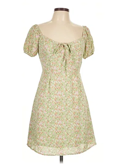 Pre-owned Altar'd State Casual Dress In Green