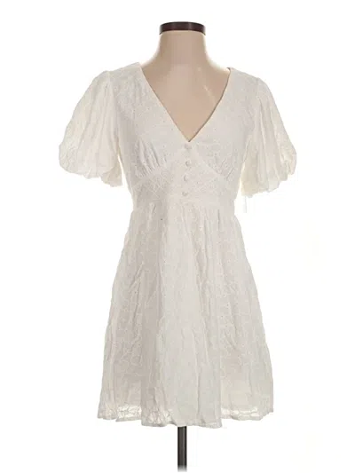 Pre-owned Altar'd State Casual Dress In Ivory