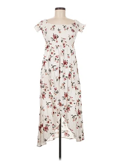 Pre-owned Altar'd State Casual Dress In Ivory