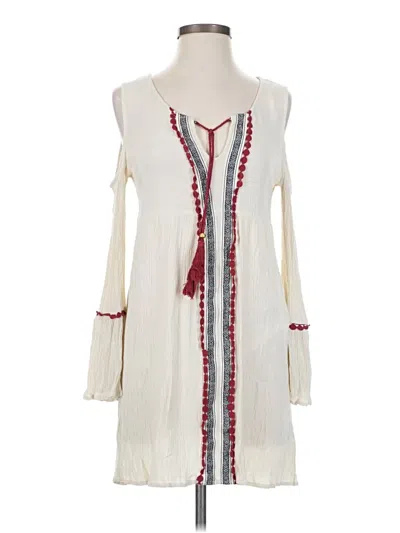 Pre-owned Altar'd State Casual Dress In Ivory