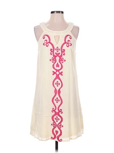 Pre-owned Altar'd State Casual Dress In Ivory