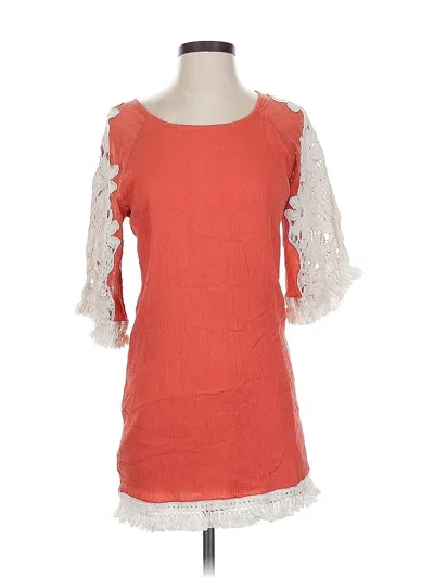 Pre-owned Altar'd State Casual Dress In Orange