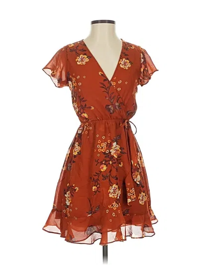 Pre-owned Altar'd State Casual Dress In Orange