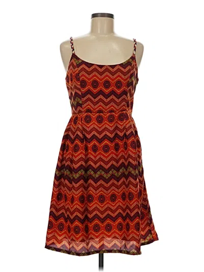 Pre-owned Altar'd State Casual Dress In Orange