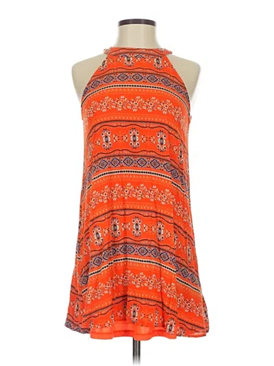 Pre-owned Altar'd State Casual Dress In Orange