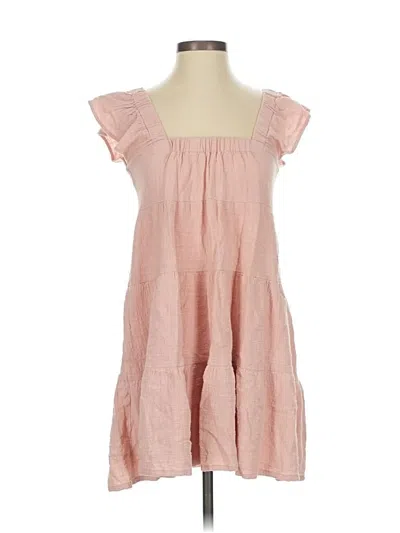 Pre-owned Altar'd State Casual Dress In Pink