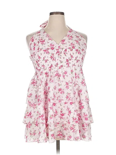 Pre-owned Altar'd State Casual Dress In Pink