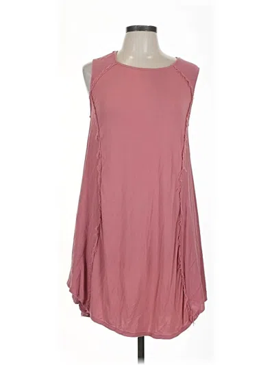 Pre-owned Altar'd State Casual Dress In Pink