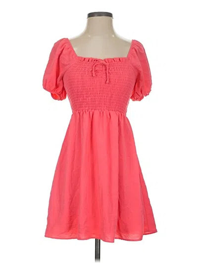 Pre-owned Altar'd State Casual Dress In Pink