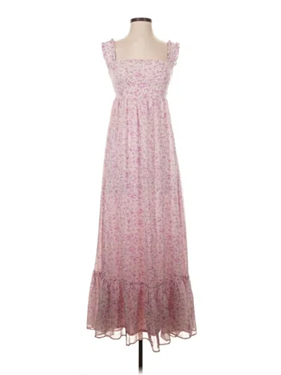Pre-owned Altar'd State Casual Dress In Pink