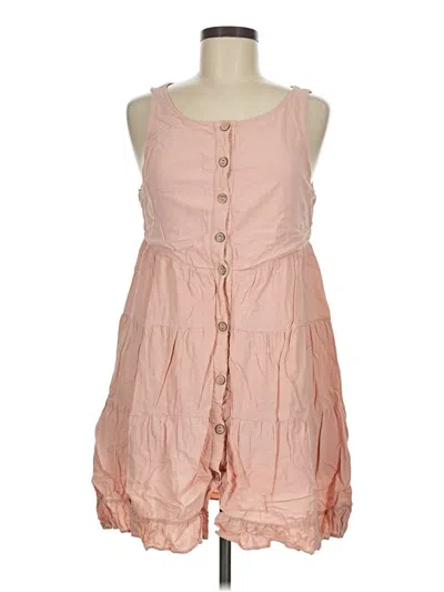 Pre-owned Altar'd State Casual Dress In Pink