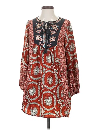 Pre-owned Altar'd State Casual Dress In Red
