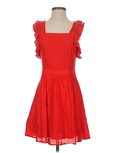 Pre-owned Altar'd State Casual Dress In Red