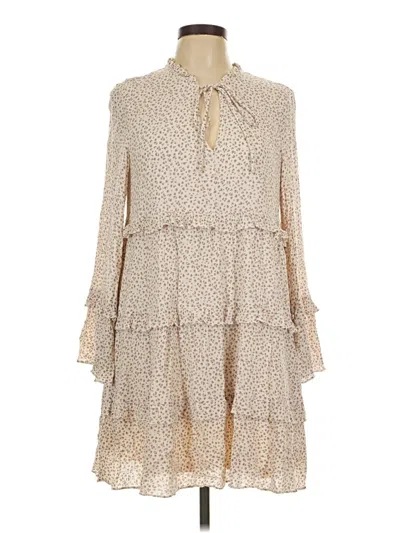 Pre-owned Altar'd State Casual Dress In Tan