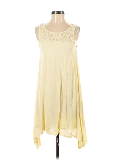 Pre-owned Altar'd State Casual Dress In White