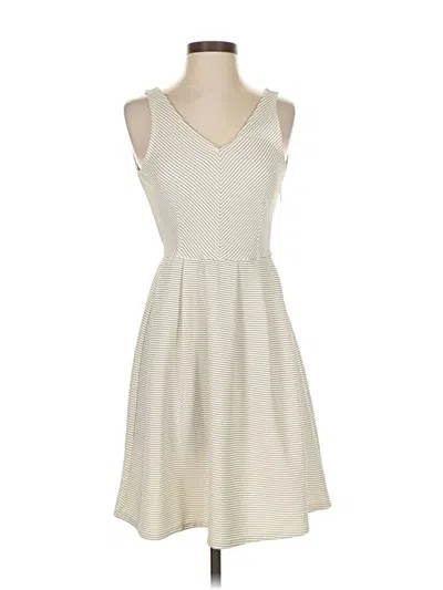 Pre-owned Altar'd State Casual Dress In White