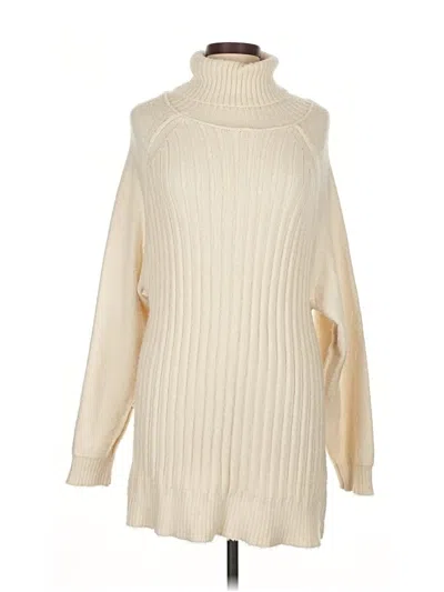 Pre-owned Altar'd State Casual Dress In White