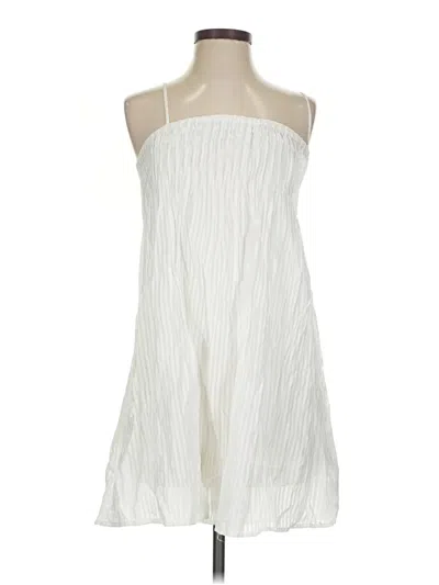 Pre-owned Altar'd State Casual Dress In White