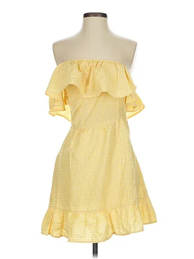 Pre-owned Altar'd State Casual Dress In Yellow
