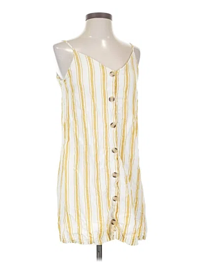 Pre-owned Altar'd State Casual Dress In Yellow
