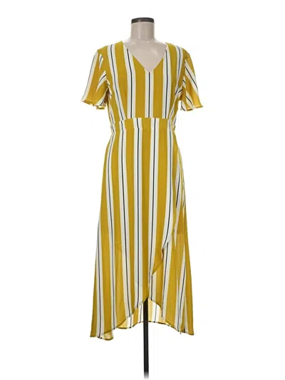 Pre-owned Altar'd State Casual Dress In Yellow