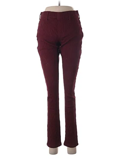 Pre-owned Altar'd State Casual Pants In Burgundy
