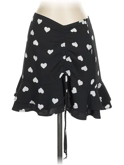 Pre-owned Altar'd State Casual Skirt In Black