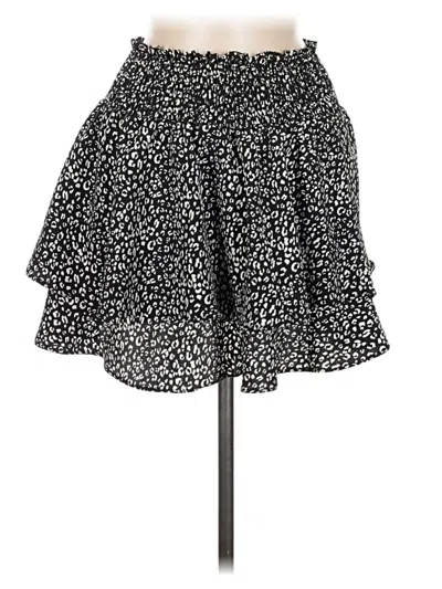 Pre-owned Altar'd State Casual Skirt In Black