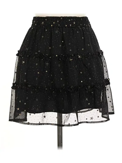 Pre-owned Altar'd State Casual Skirt In Black