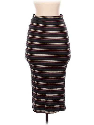 Pre-owned Altar'd State Casual Skirt In Black