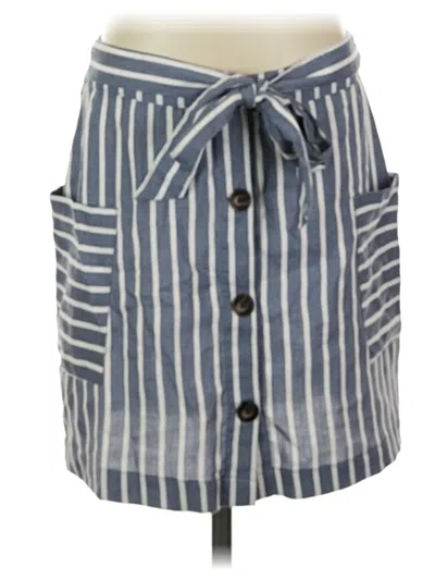 Pre-owned Altar'd State Casual Skirt In Blue