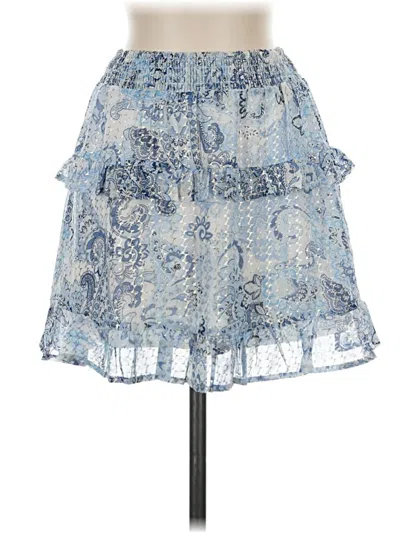Pre-owned Altar'd State Casual Skirt In Blue