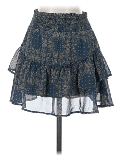 Pre-owned Altar'd State Casual Skirt In Blue