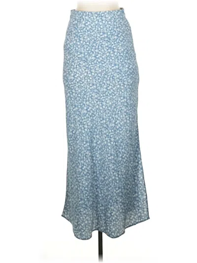 Pre-owned Altar'd State Casual Skirt In Blue