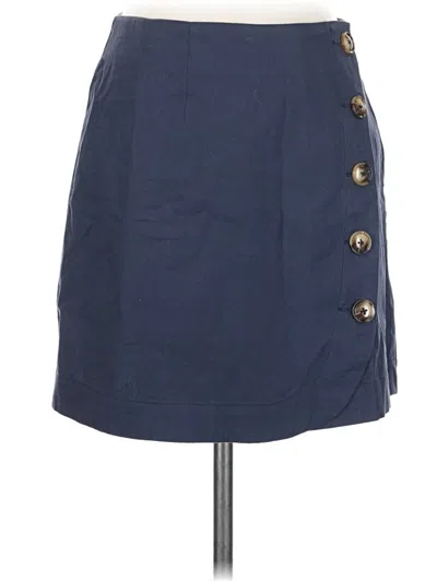 Pre-owned Altar'd State Casual Skirt In Blue