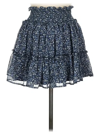 Pre-owned Altar'd State Casual Skirt In Blue